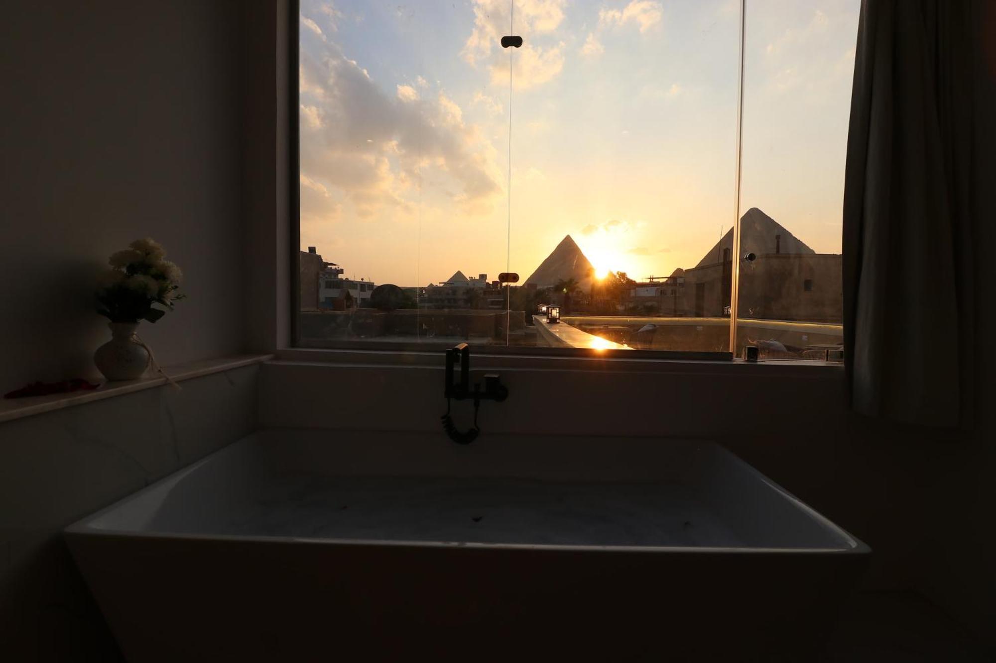 West Pyramids Hotel Kafret el-Gabal Buitenkant foto